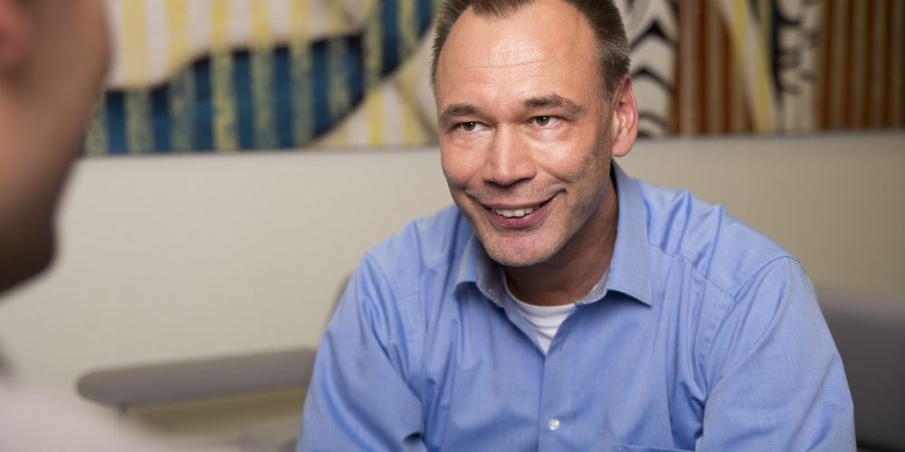 Oliver Ruß im Gespräch Ratsherr Oliver Ruß