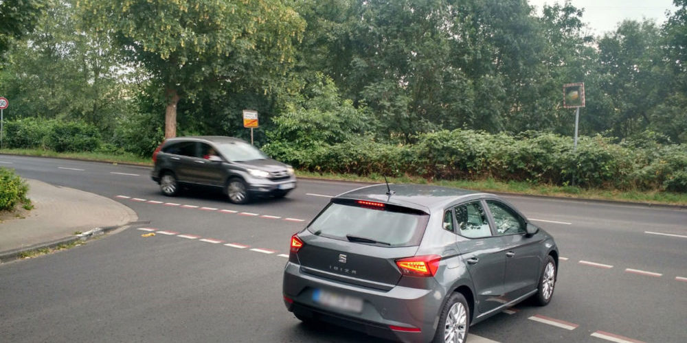 Kreuzung an der Deichtorstraße Kreuzung an der Deichtorstraße