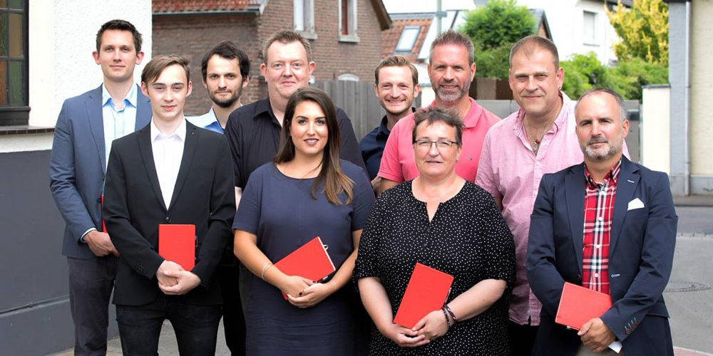 Gruppenfoto Unterbezirksvorstand