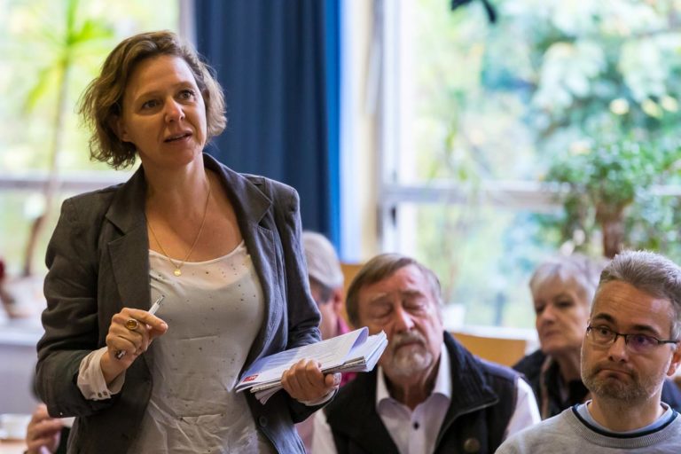 Brittag Berg beim Parteitag