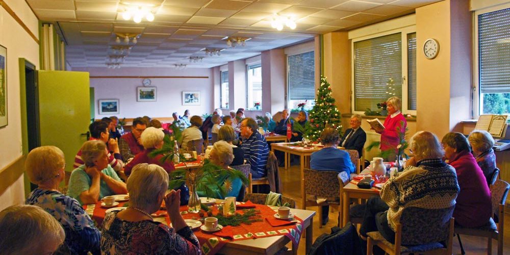 Weihnachtsfeier der AG 60Plus
