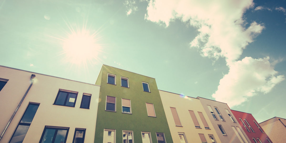 Sozialer-Wohnungsbau Wohnhäuser