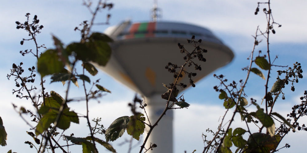 Panoramaaufnahme Wasserturm der EVL Panoramaaufnahme Wasserturm der EVL
