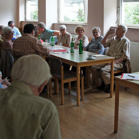 Mitglieder der AG 60Plus bei der Mitgliederversammlung Mitglieder der AG 60Plus bei der Mitgliederversammlung
