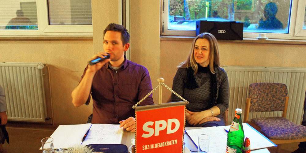 Jonas Berghaus und Didem Adib