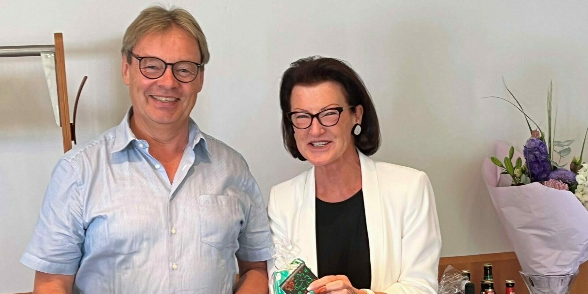 Ralf Johanns und Gisela Walsken Ralf Johanns und Gisela Walsken