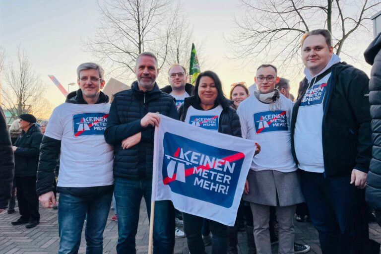 Demo Keinen Meter mehr