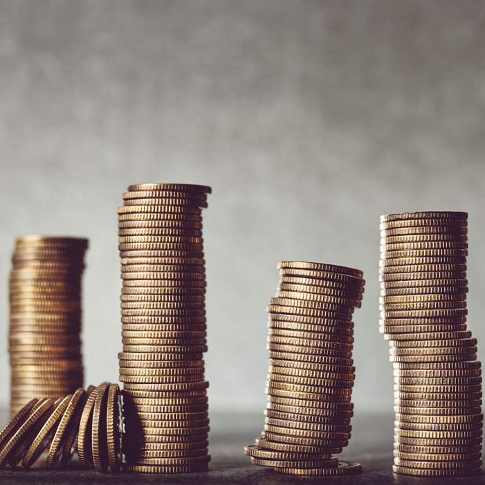 MünzStapel von goldenen Münzenstapel Stapel von goldenen Münzen / Bildnachweis: Maciej Bledowski / photocase.de