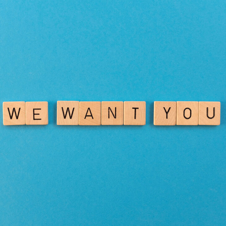 We want you We want you / Bildnachweis: go2 / photocase.de