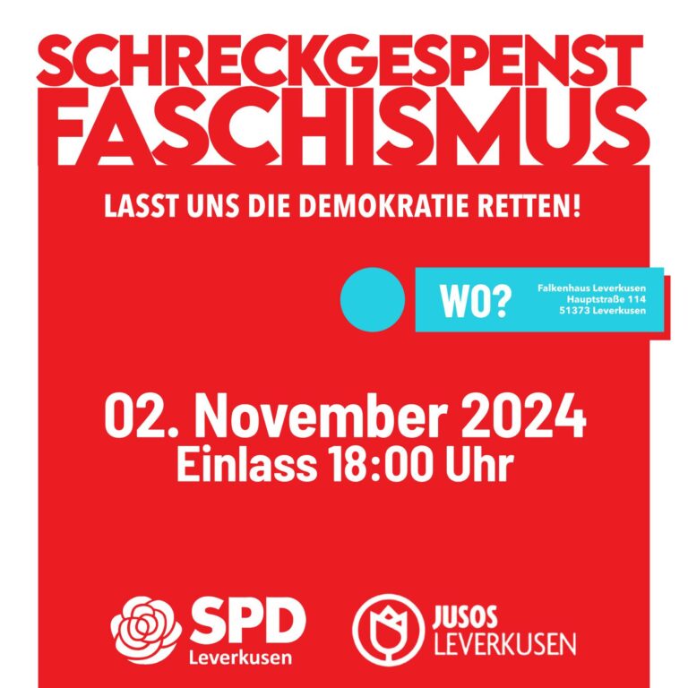 Schreckgespenst Faschismus – Lasst uns die Demokratie retten! – 1