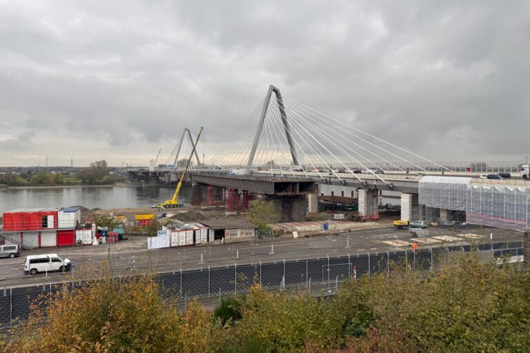 Baustelle Rheinbrücke